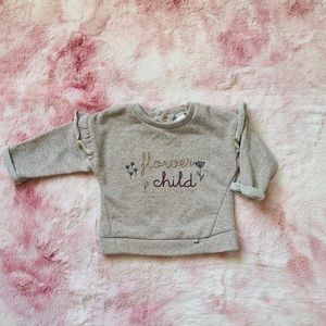 Petit Lem Perfect Condition Flower Child Sweater!